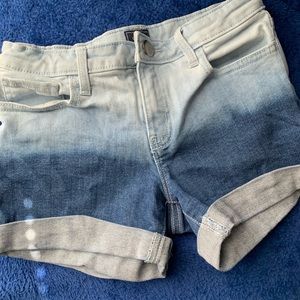 Cute ombré style denim shorts. Size 7/8